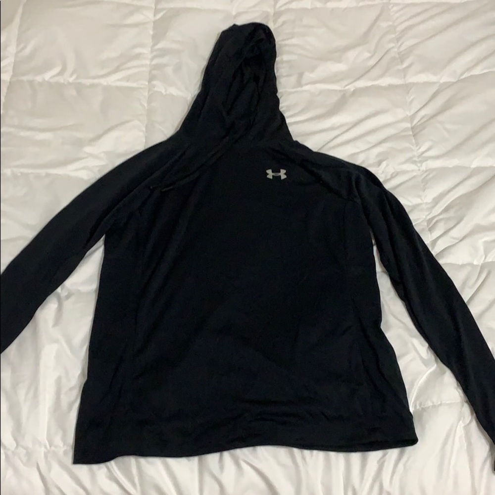 Black long sleeve with hood
